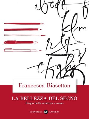 cover image of La bellezza del segno